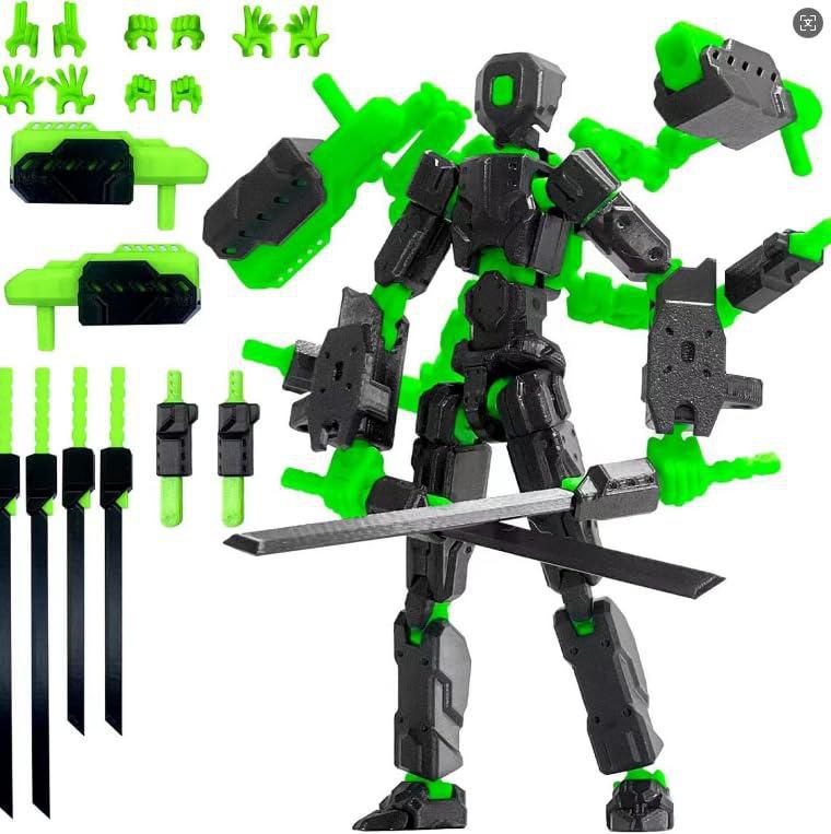 Figura de Acción Toy 13 HNTCSR Dummy T13 3D Impreso Articulable