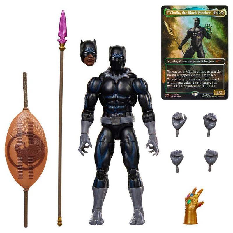 Marvel Legends Series Pantera Negra Figura Acción 15cm