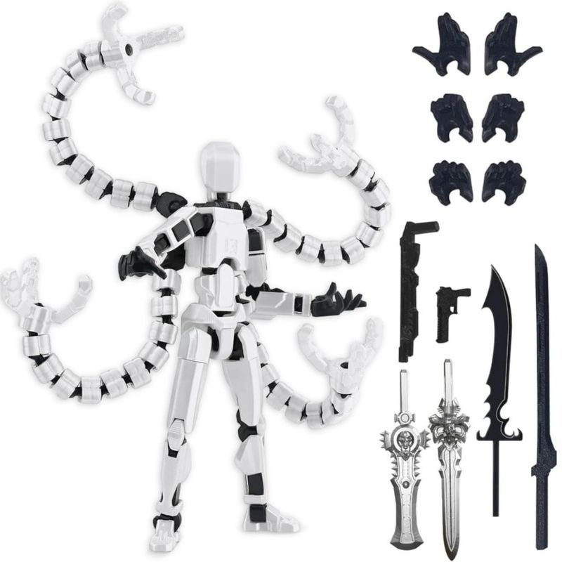 Figura de Acción Toy 13 HNTCSR Articulada Impresa en 3D