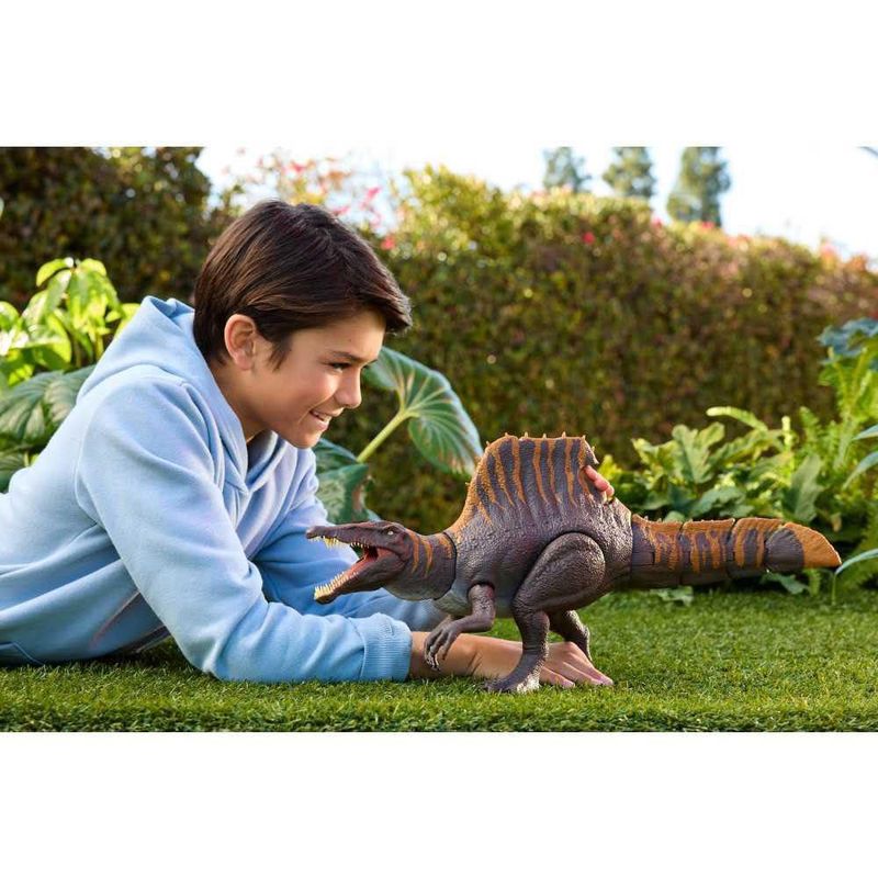 Dinosaurio Jurassic World Rebirth Spinosaurus Super Colosal 4 Años