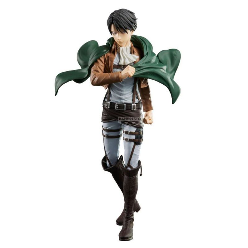 Banpresto Attack on Titan Figura Levi Grandista 10 6 Pulgadas