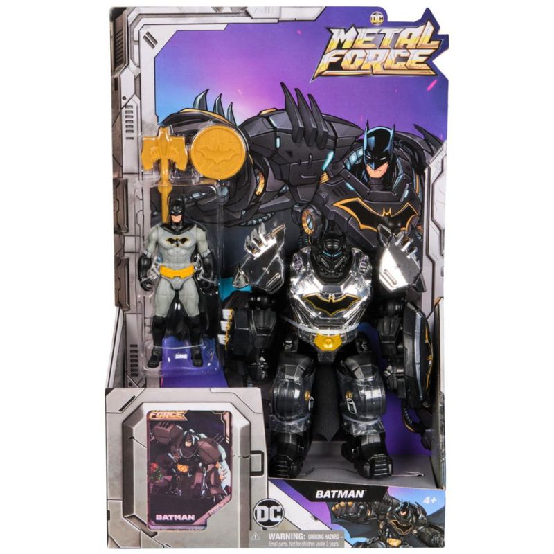 DC Comics Batman Metal Force 15cm Figura Acción Spin Master