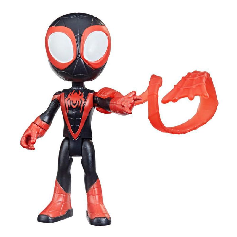 Marvel Spidey and His Amazing Friends Miles Morales Figura Acción 5