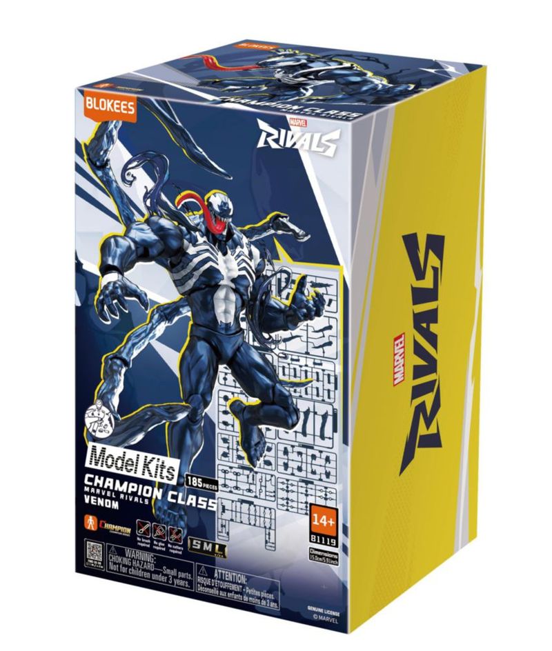 Blokees Marvel Rivals Champion Class Venom BLOKEES Gran Escala