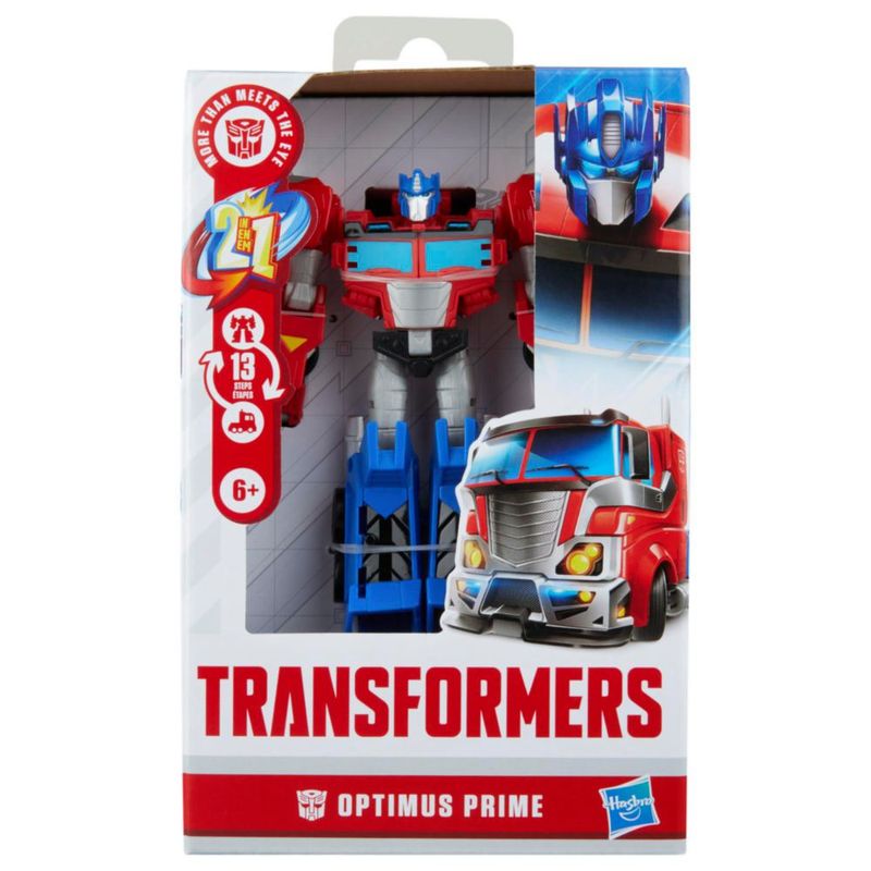 Transformers Prime Changers Optimus Prime Figura Acción 2 en 1 12 5 cm