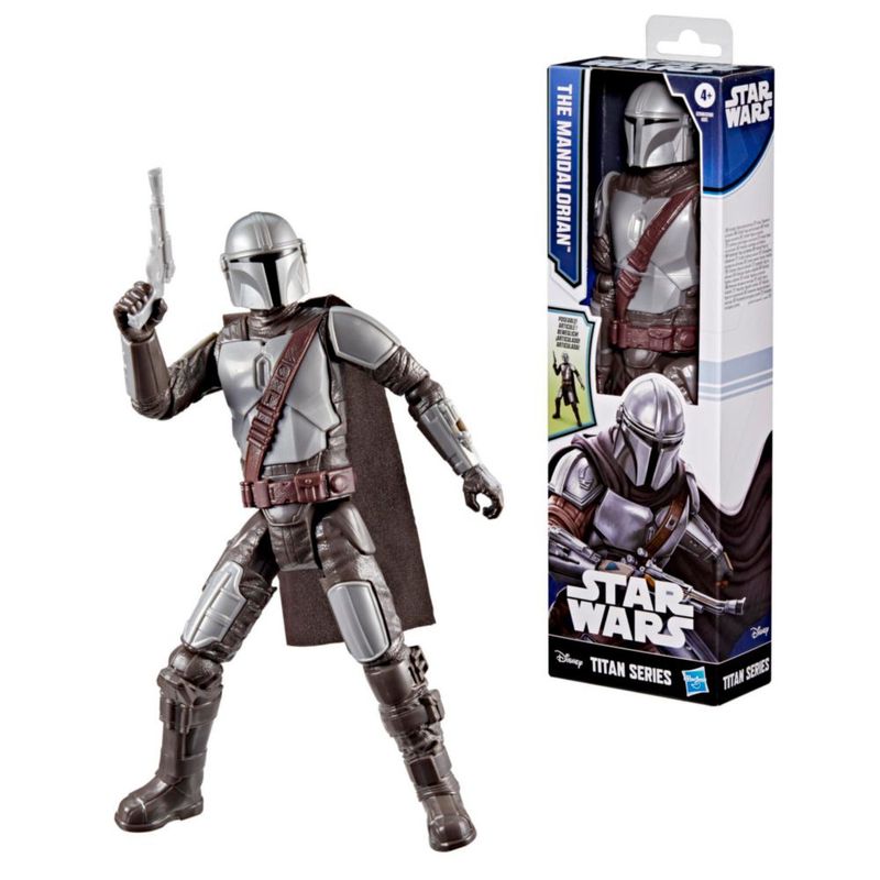 Star Wars Titan Series The Mandalorian Figura De Acción 30 cm
