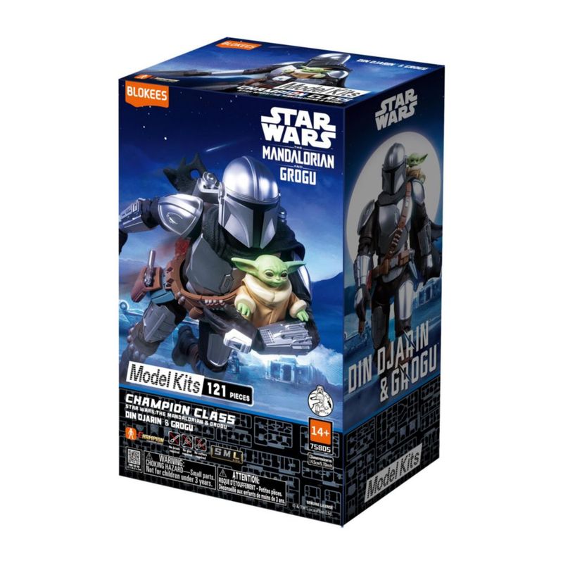 Blokees Star Wars Mandalorian Champion Class Figura 75805 Multicolor