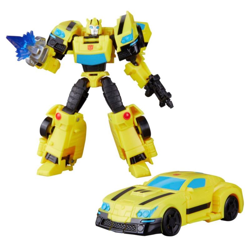 Transformers Prime Changers Bumblebee Figura Acción 2 en 1