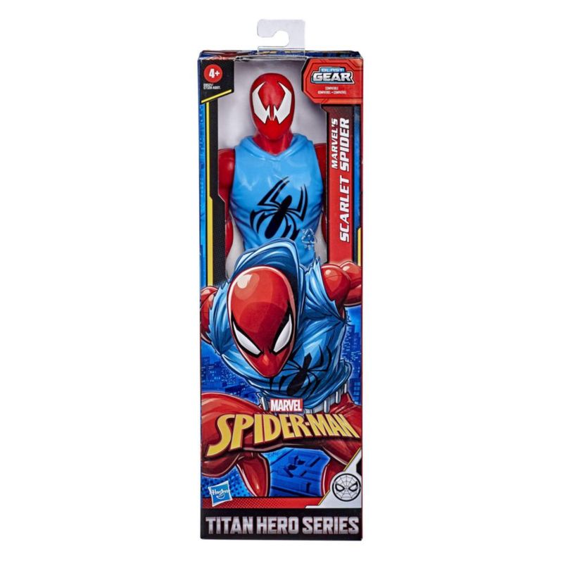 Spider Man Araña Escarlata Titan Hero 30cm