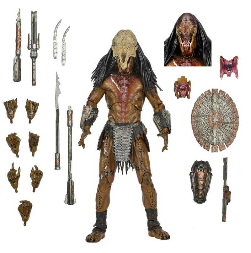 NECA Collectible Prey Ultimate Feral Predator Figura Acción Escala 18