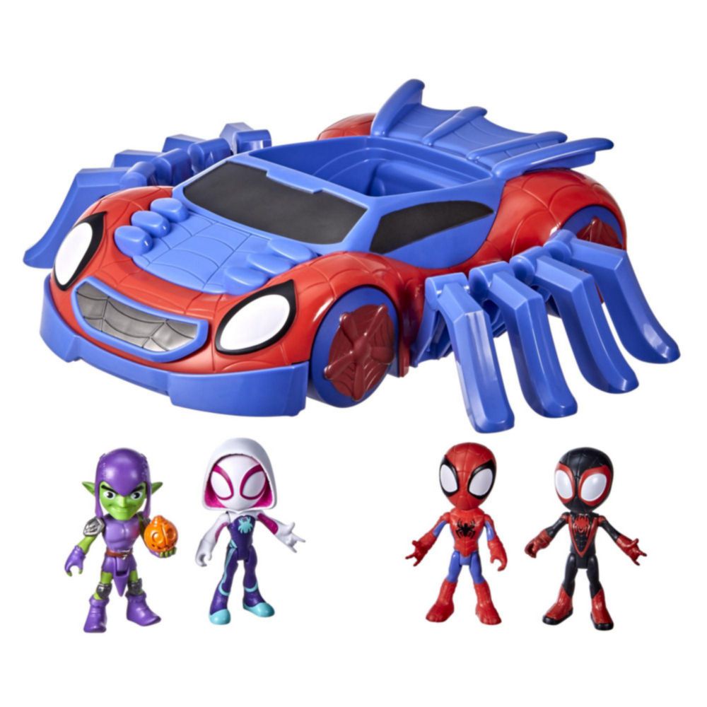 Hasbro Marvel Spidey and His Amazing Friends Web Crawler Crew Set de
