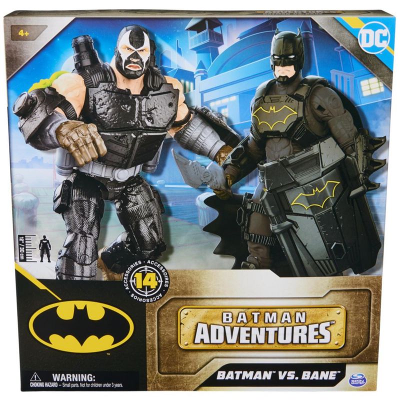 Figuras de Acción DC Comics Batman Adventures Bane y Batman 14