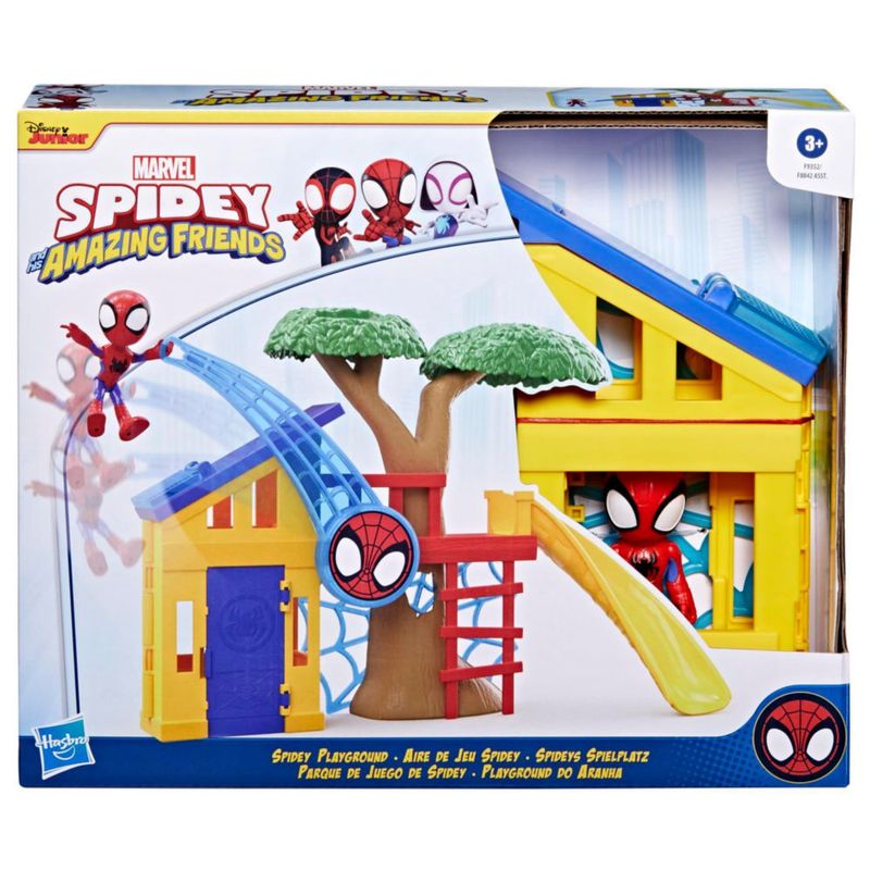 Hasbro Marvel Spidey Parque de Juego Set de Acción para Niños 3