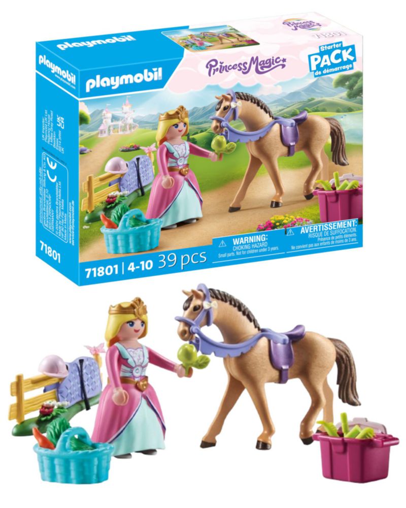 Playmobil Princesa con Caballo Starter Pack para Niños