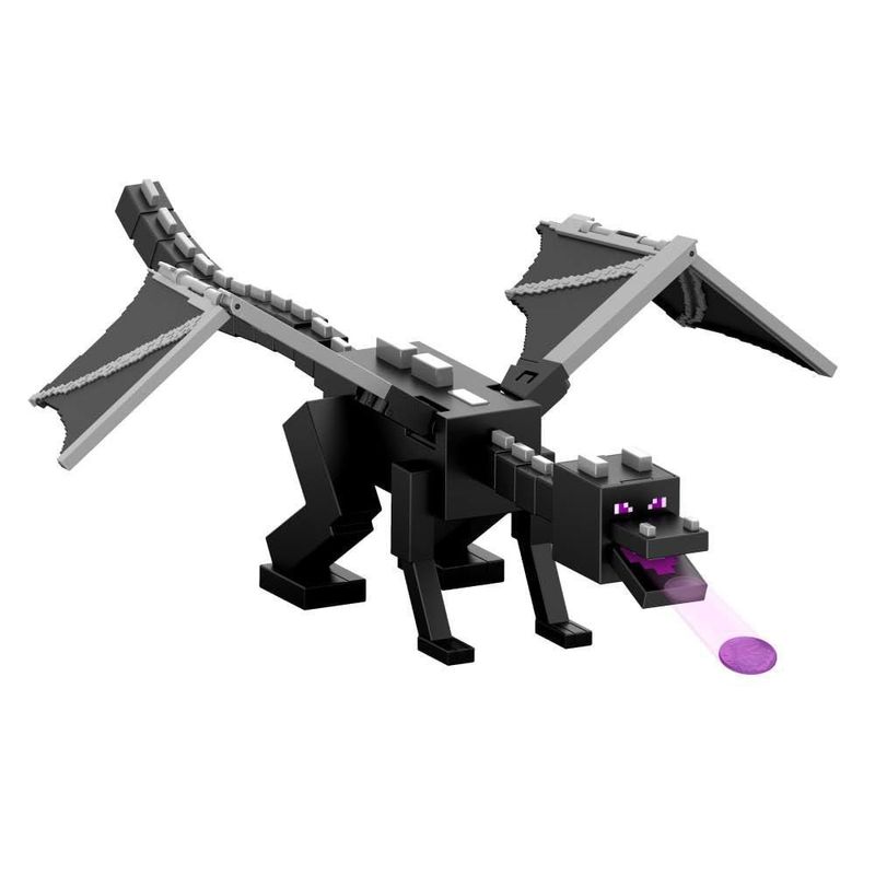 Minecraft Vanilla Figura Acción Enderdragon 3 25 Pulgadas Mattel