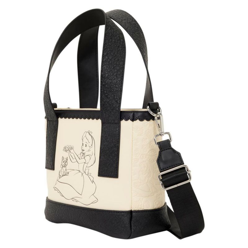 Mini Tote Crossbody Bag Alice in Wonderland Loungefly Dinah