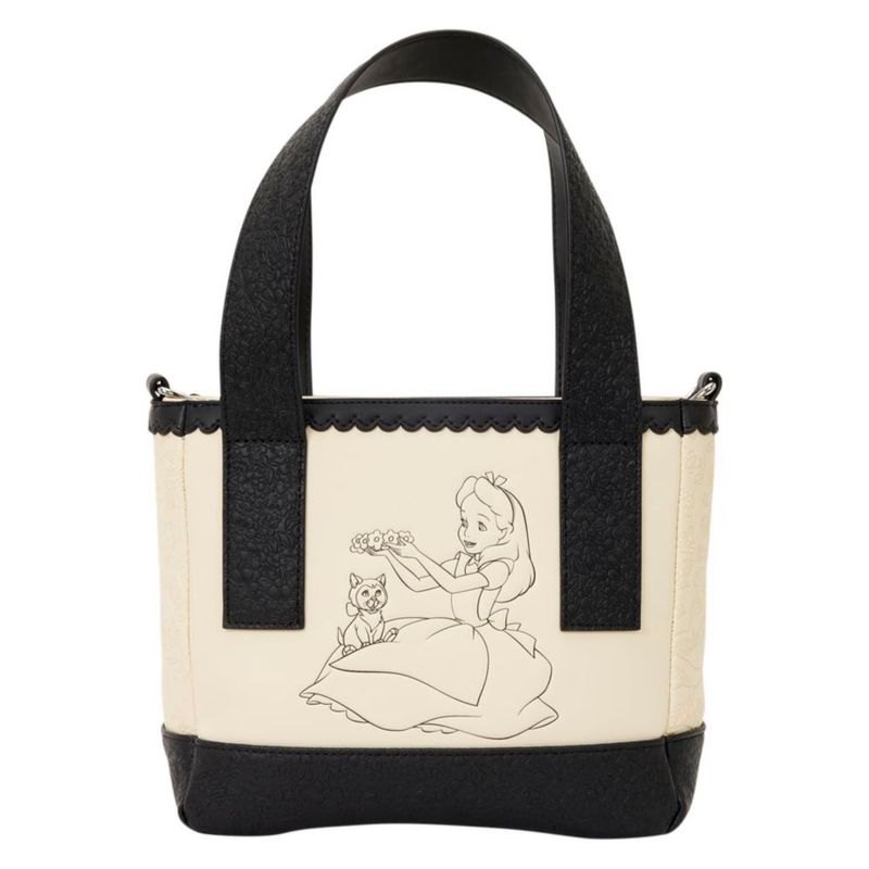 Mini Tote Crossbody Bag Alice in Wonderland Loungefly Dinah