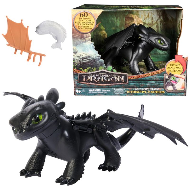 DreamWorks Dragones Chimuelo Interactivo 60 Sonidos para Niños 4