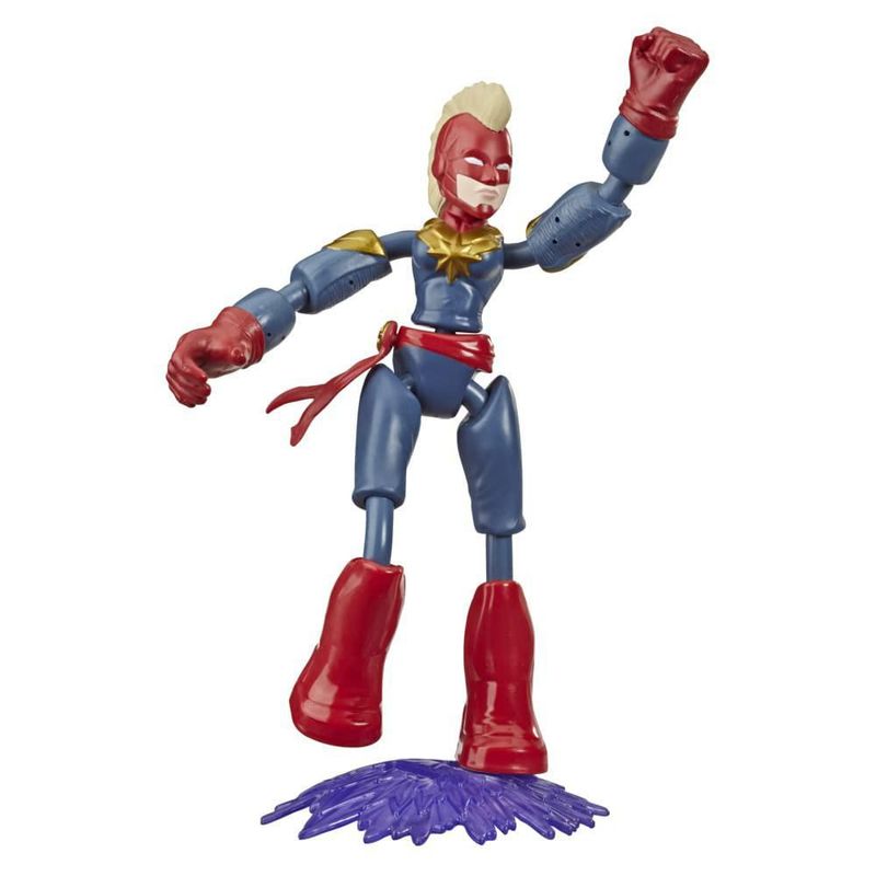 Marvel Avengers Bend and Flex Figura de Acción Capitana Marvel 6