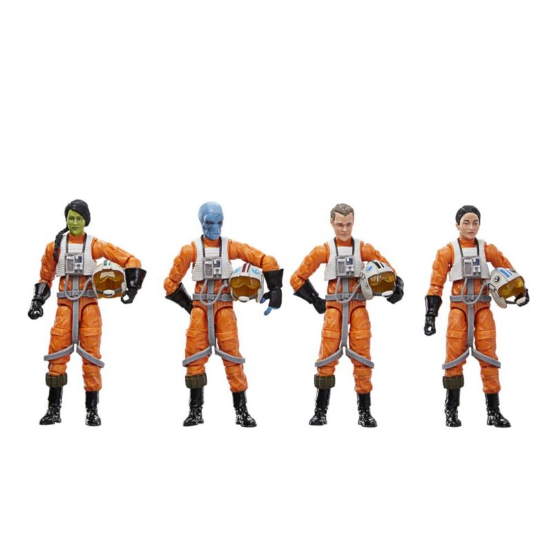 Star Wars Ahsoka Collection Classic X Wing Pilots 4 Pack