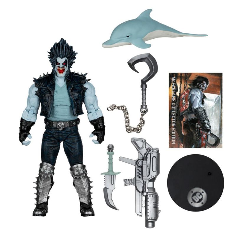 Figura Lobo 58 McFarlane DC Collector Edition 7 Pulgadas