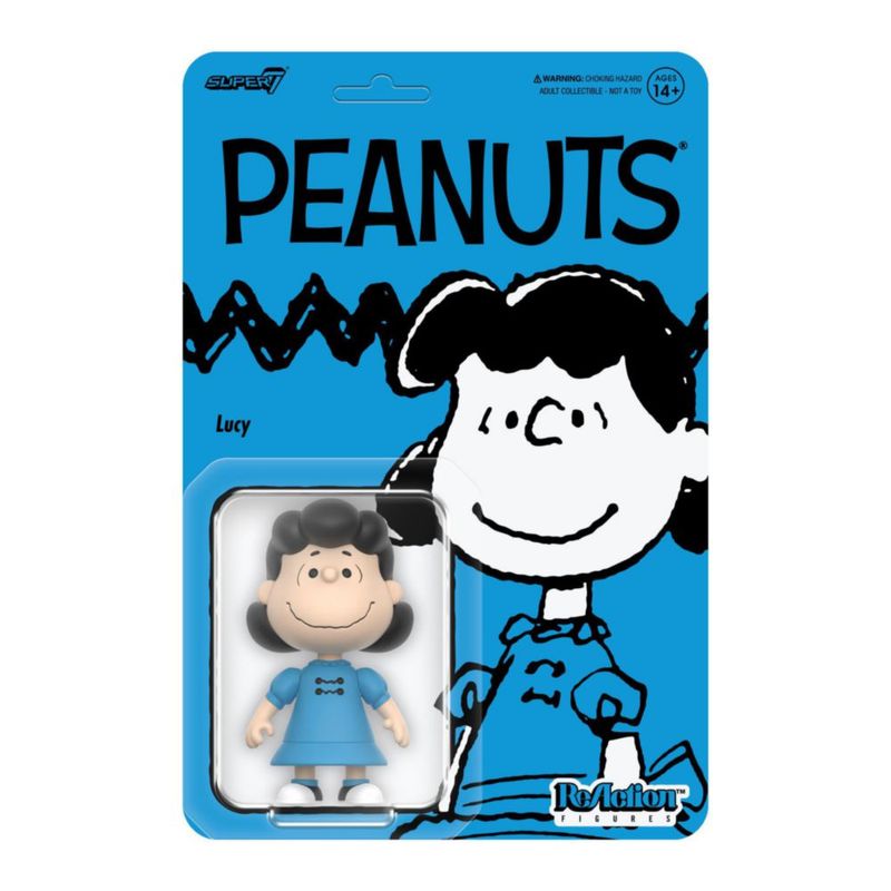 Super7 Peanuts Lucy Wave 07 Figura Acción 3 75 Pulgadas