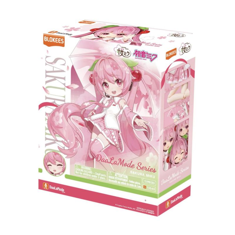 Blokees Hatsune Miku DaaLaMode Series EX Sakura Miku 73540
