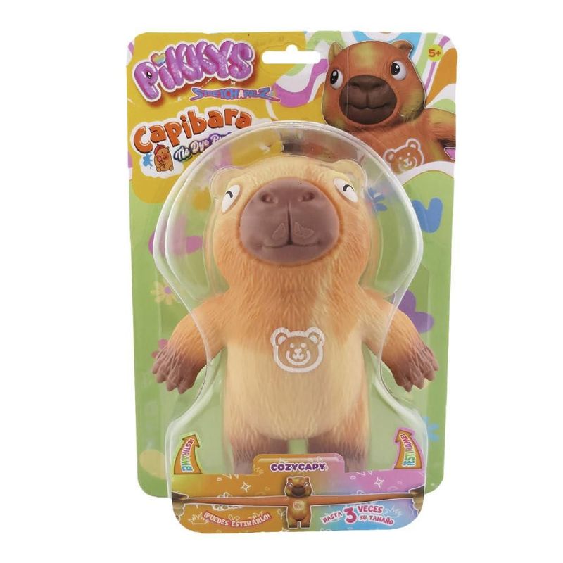 Ruz Figura Estirable Capibara 15 cm Juguete Flexible Goma