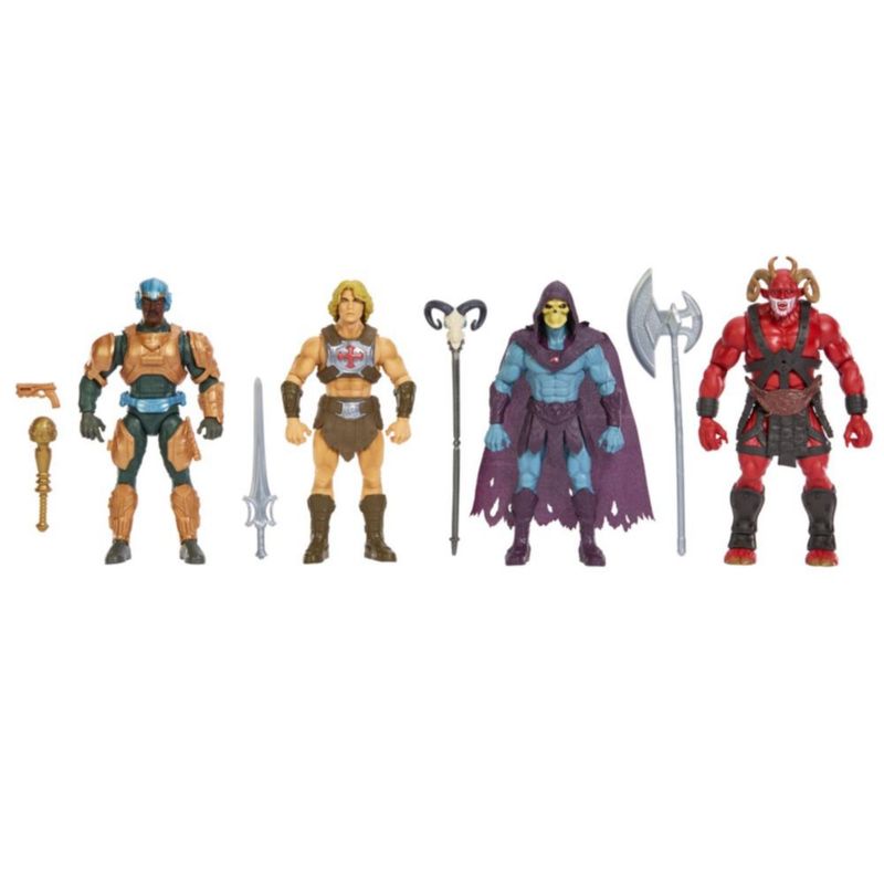 Masters of The Universe First Ones Paquete de 4 Figuras Acción 14 cm