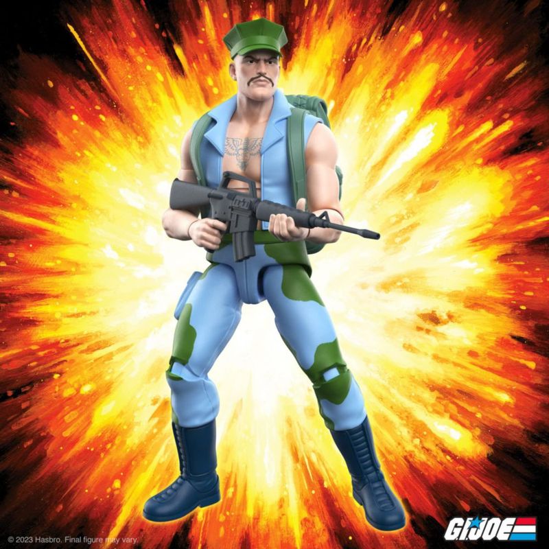 Super7 ULTIMATES G I Joe Gung Ho 7 Figura Acción con Accesorios