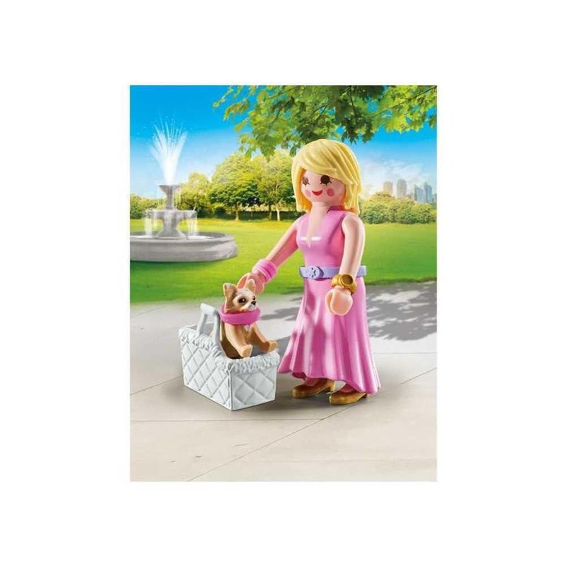 Playmobil It Girl con Chihuahua Rosado 9 cm