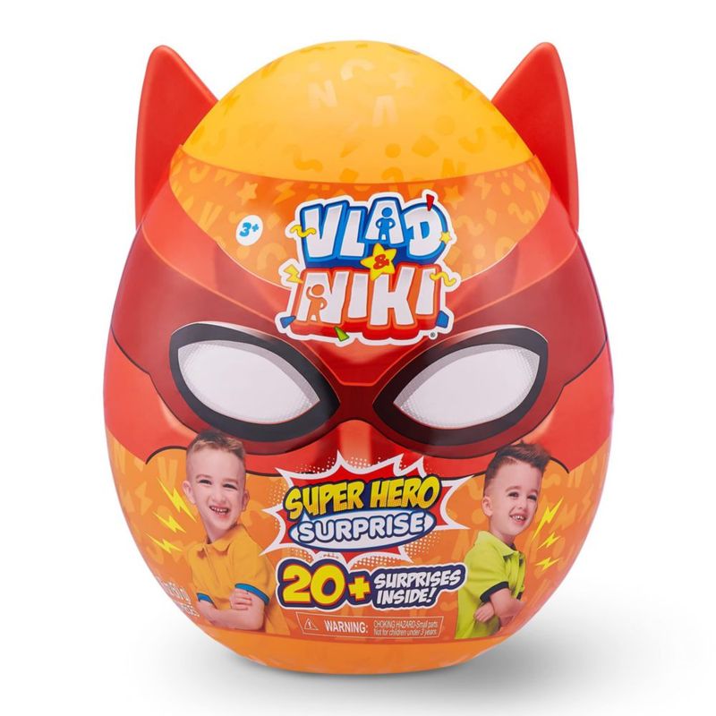 ZURU Vlad Niki Superhero Surprise Egg Dino Attack Rojo