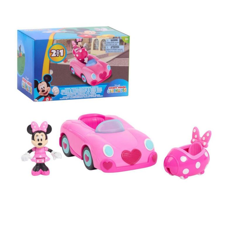 Vehículo Transformador Minnie Mouse Disney Junior Just Play