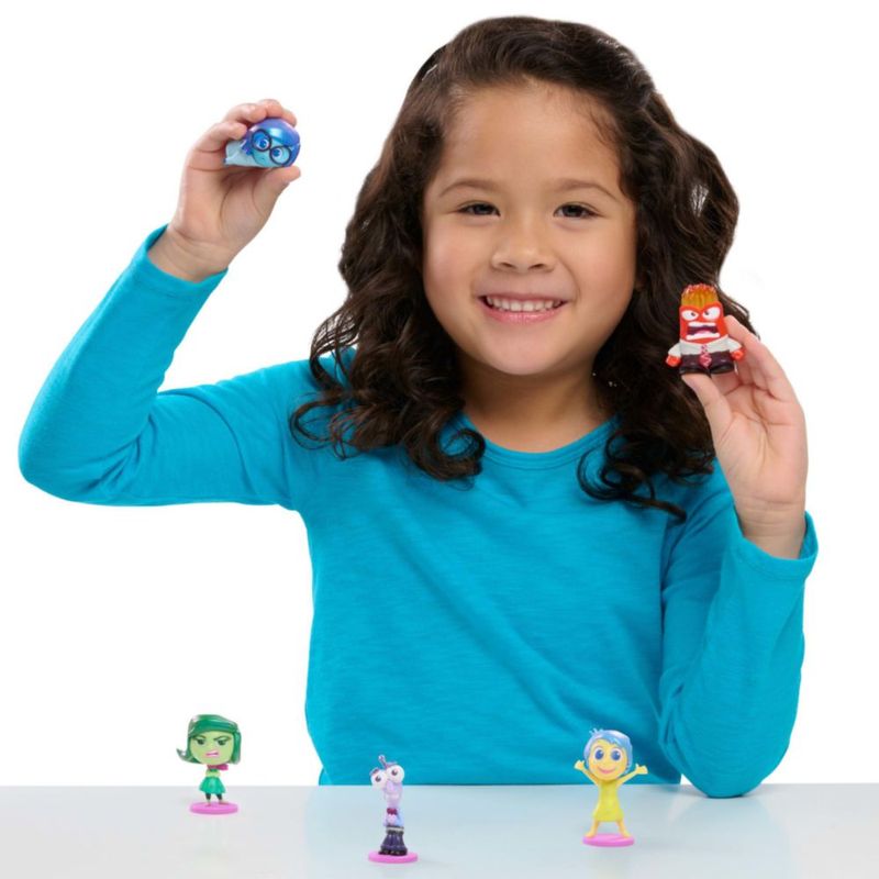 Just Play Inside Out 2 Feels Figures Set Multicolor