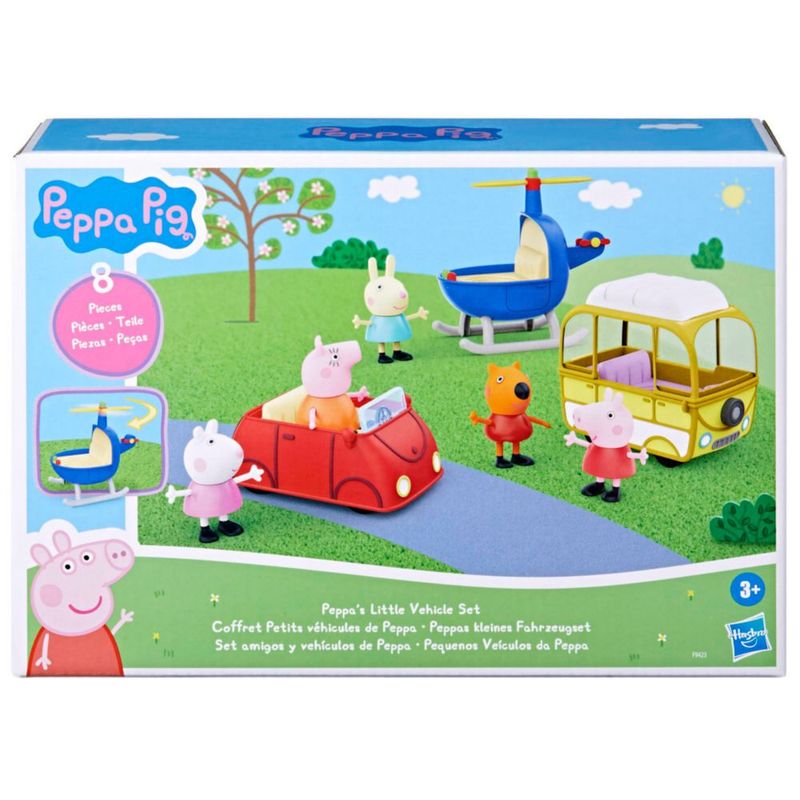 Juego de vehículos pequeños Peppa Pig Rosa 5 piezas