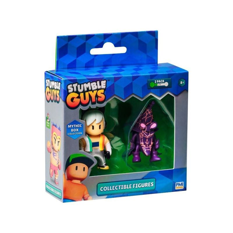 Stumble Guys Mythic Figures 2 Pack Aleatorio Multicolor