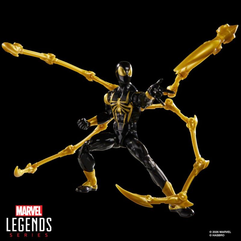 Marvel Legends Series Iron Spider Aaron Davis 15cm Accesorios