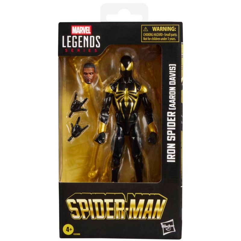 Marvel Legends Series Iron Spider Aaron Davis 15cm Accesorios