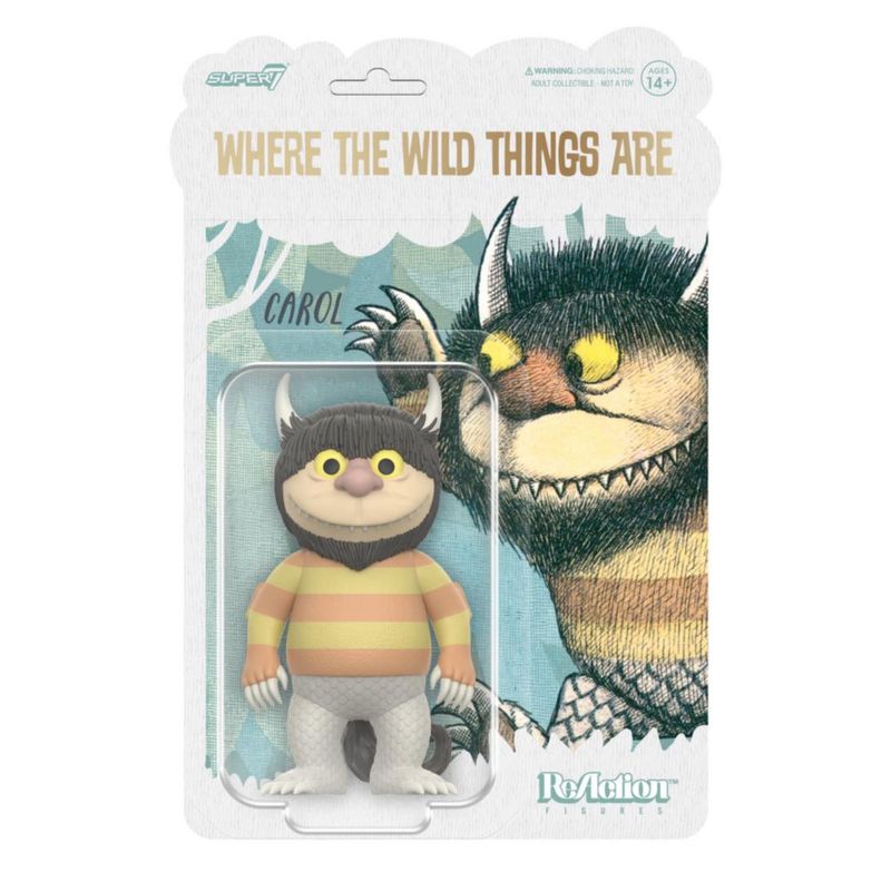 Super7 Where The Wild Things Are Reaction Figures Wave 01 Carol