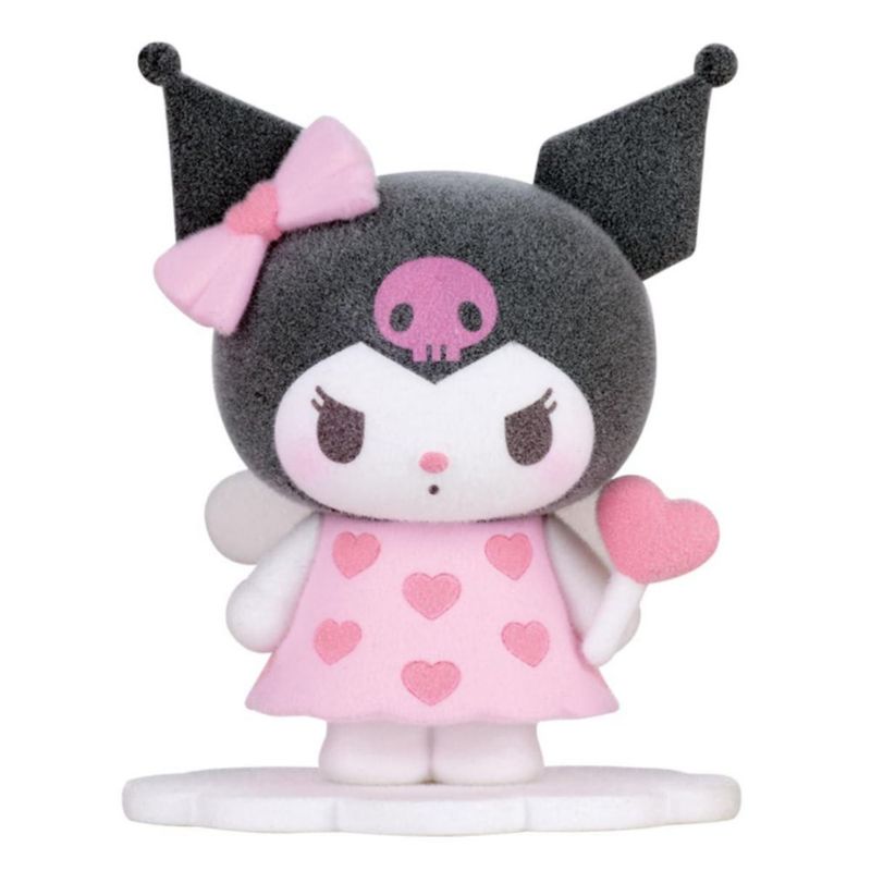 Banpresto Kuromi Fluffy Puffy 10cm Figura Sanrio Aterciopelada