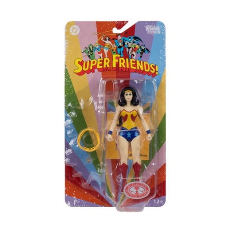 Mcfarlane DC Retro Super Friends Wonder Woman Chase Estandar