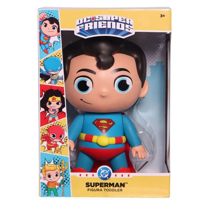 Figura Superman Toddler Ruz DC Liga Justicia 11 Azul