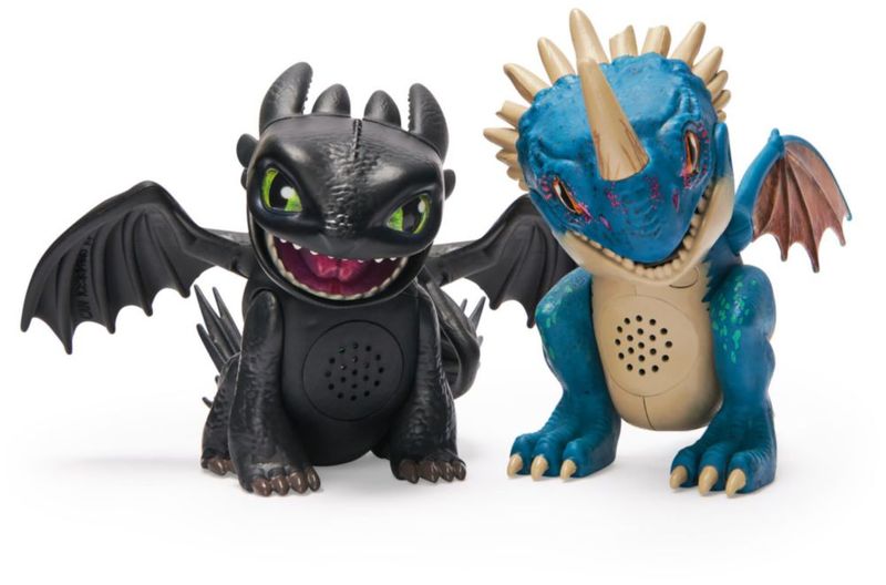 DreamWorks Dragons Mini Dragón Interactivo 9cm Efectos Sonido