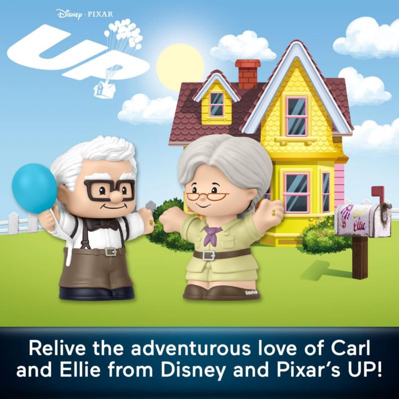 Little People Collector Disney Pixar Up Multicolor 6 cm