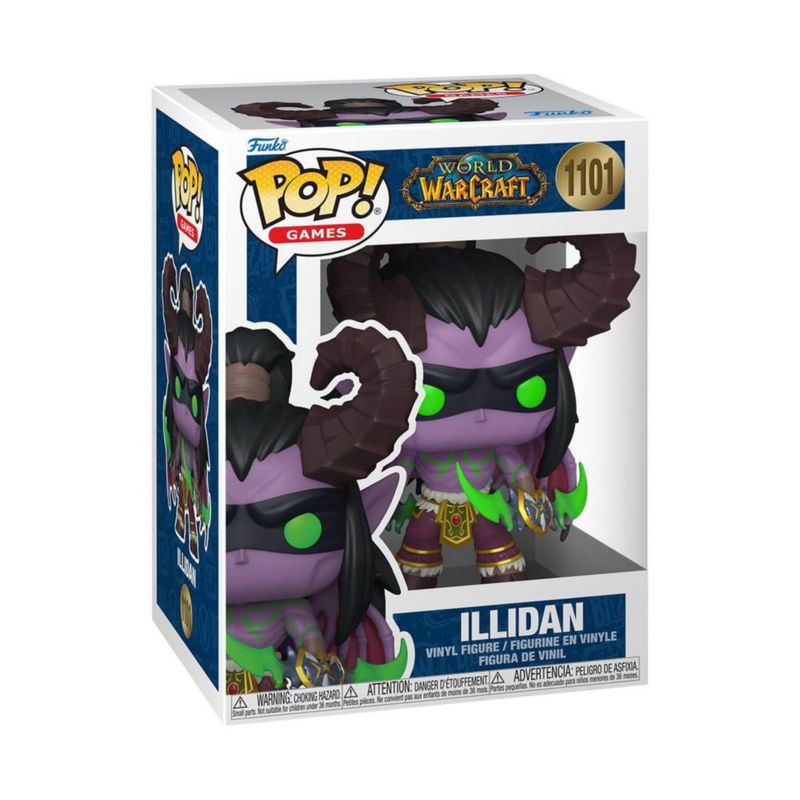 Funko Pop World of Warcraft Illidan 3 75 Vinilo Coleccionable