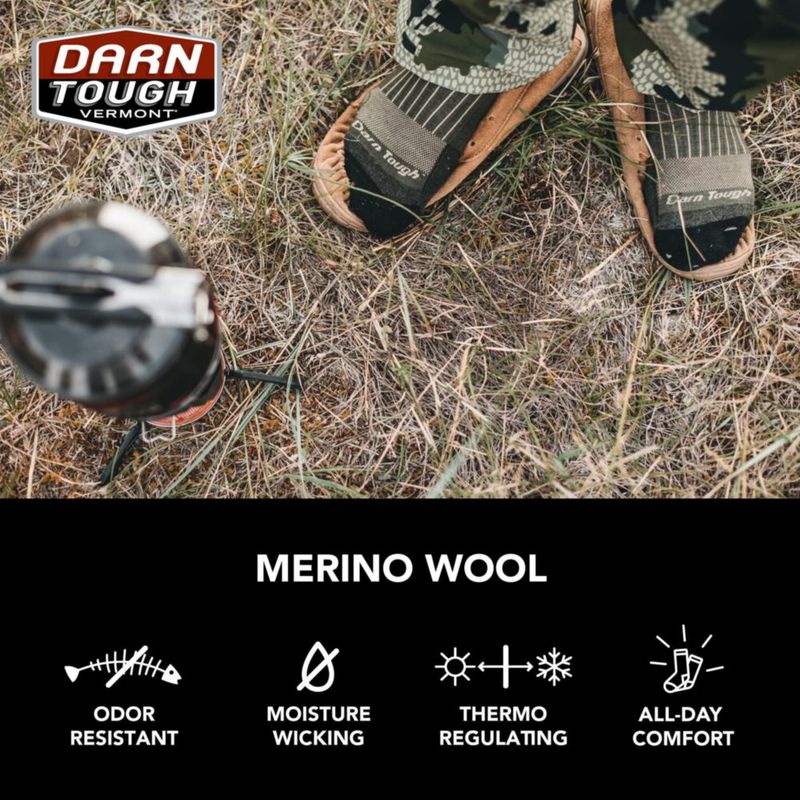 Calcetines Darn Tough Vermont 2101 Verde/Bosque Talla Grande