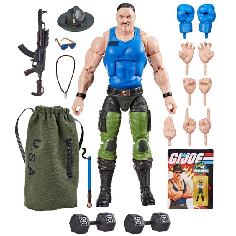 G I Joe Classified Series 129 Mad Marauders Sgt Slaughter 6 Pulgadas