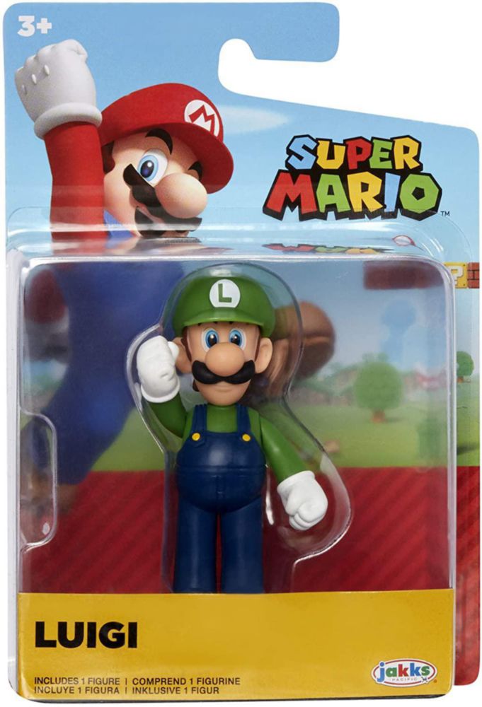 Figura Articulada Luigi Super Mario Jakks Pacific 40130