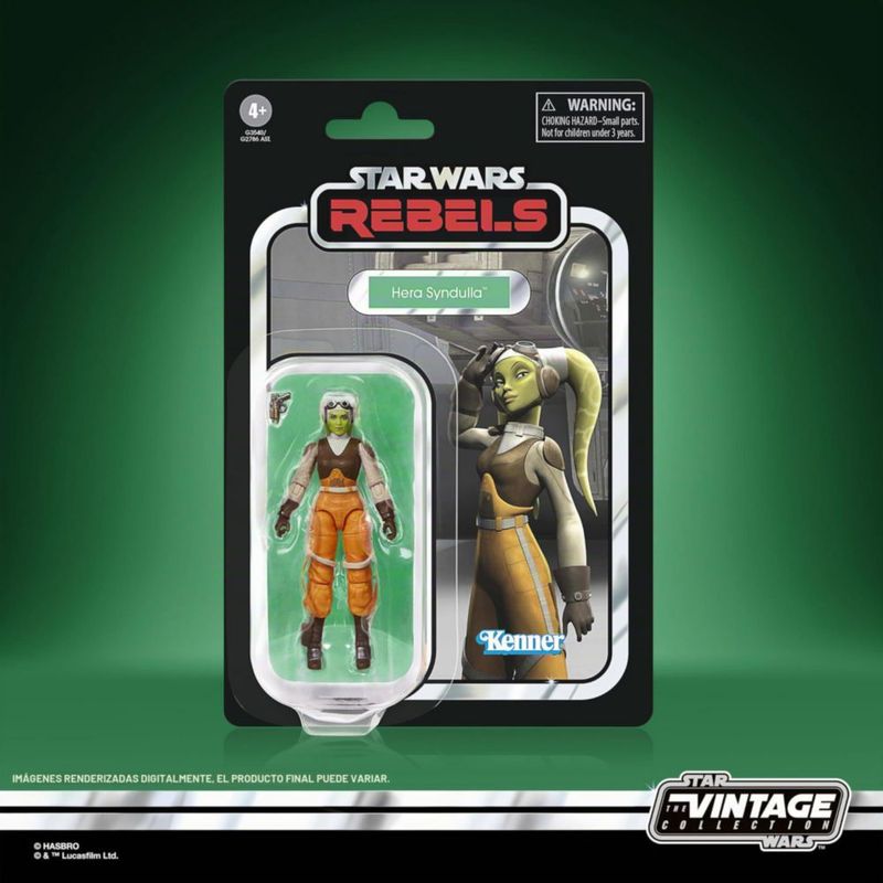 Star Wars Figura Acción Vintage Hera Syndulla Spectre 2 9 5 cm
