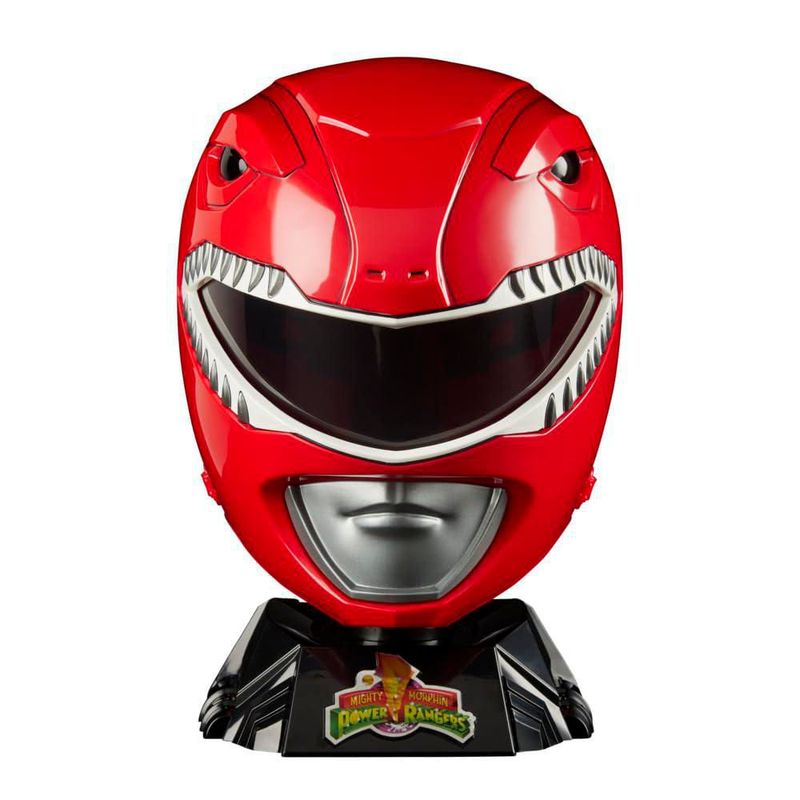 Power Rangers Lightning Collection Casco Premium Red Ranger para